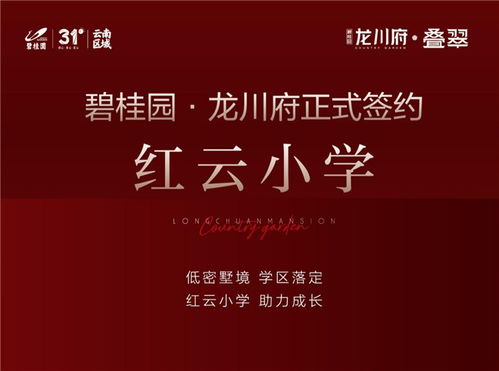 碧桂园龙川府叠翠实景样板间开放 项目签约红云小区