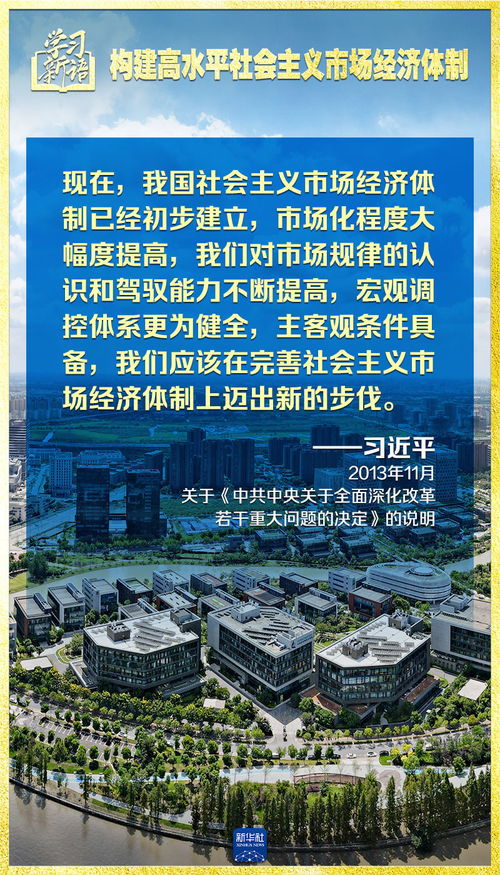 学习新语 领悟 七个聚焦 构建高水平社会主义市场经济体制